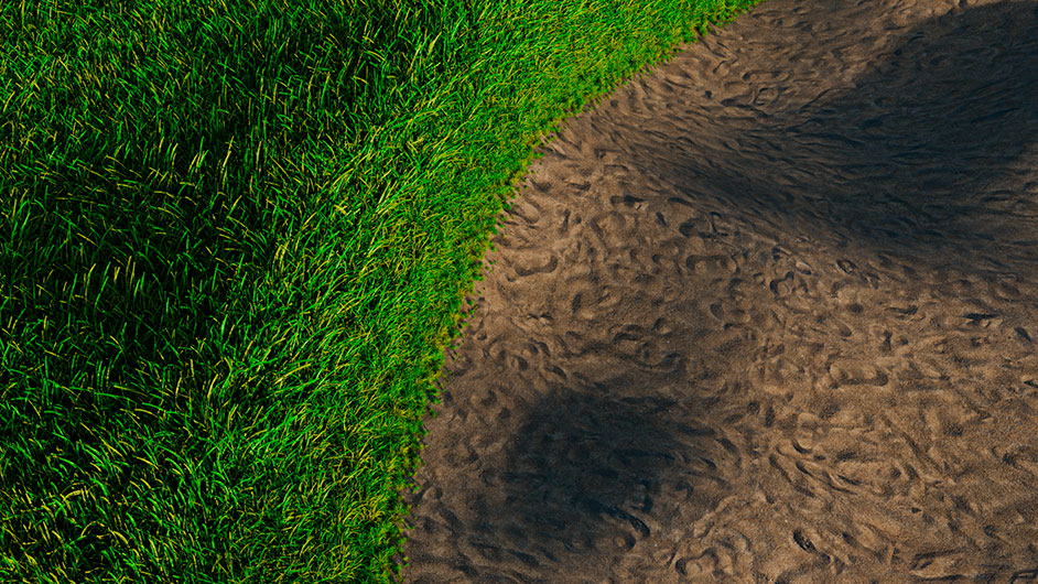 42 работа. Анимация роста травы в Blender