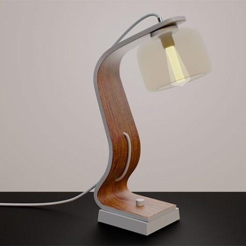 33 работа. Настольная лампа