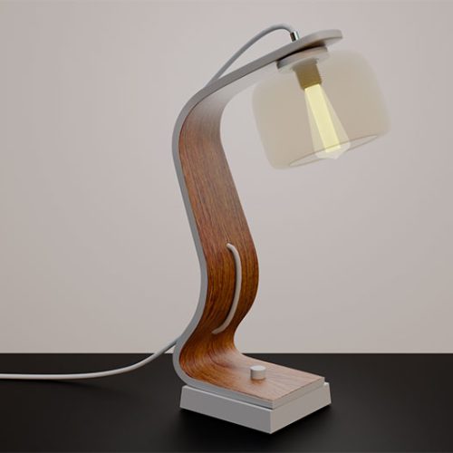 33 работа. Настольная лампа