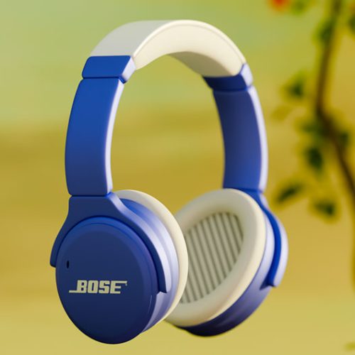 43 работа. 3д моделирование и анимация наушников